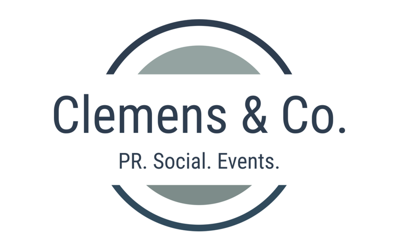 Clemens & Co. PR Social Events Logo